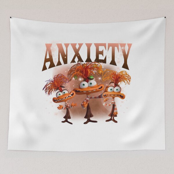 Item preview, Anxiety inside out designed and sold by lojadpop.