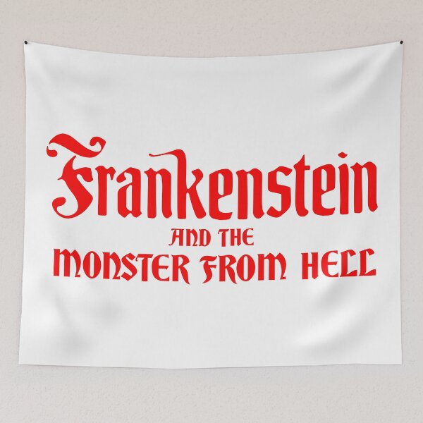 Item preview, Frankenstein And The Monster From Hell - Hammer Horror - White designed and sold by ABSTRACT-IVISM.