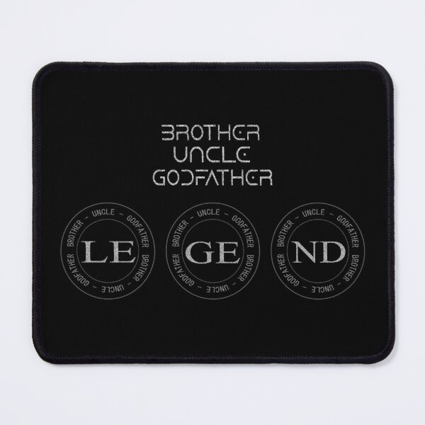 Item preview, Brother Uncle Godfather Legend Funny Brother Uncle Fathers Day designed and sold by Creat-Des.