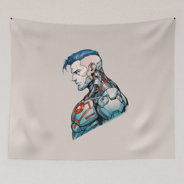 Item preview, Cyborg Man designed and sold by ArtCraftLab.