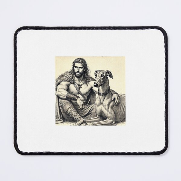 Item preview, galgo vikingo designed and sold by GalgoArt.