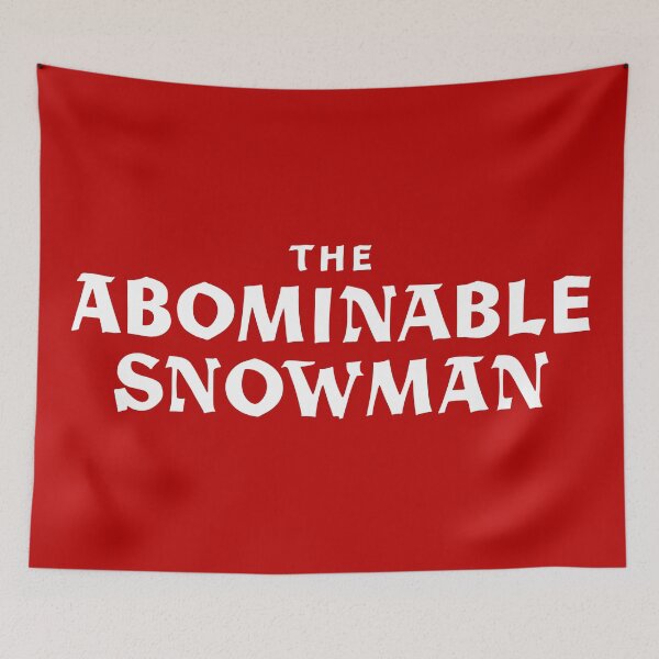 Item preview, The Abominable Snowman - Hammer Horror - White designed and sold by ABSTRACT-IVISM.