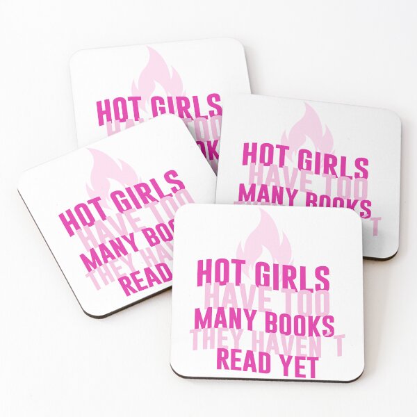 Item preview, Hot Girls Have too Many Books They Haven´t Read Yet designed and sold by OlgaIllustra.