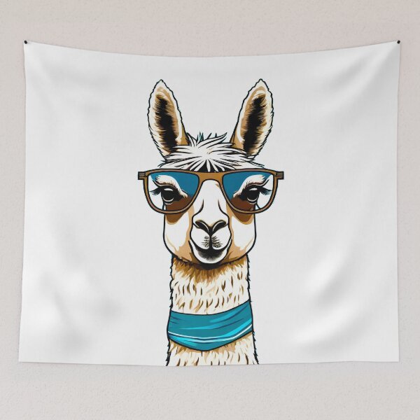 Item preview, Cool 'Sup Llama Art 7 designed and sold by Tom-Johnson.