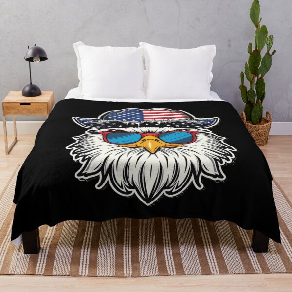 Item preview, Cool American Bald Eagle Wearing Sunglasses and American Flag Hat - American Elections designed and sold by Reichcorp.