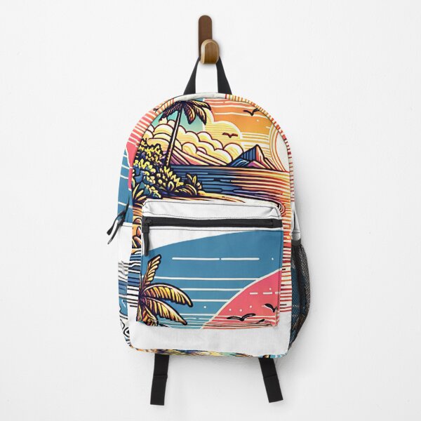 Item preview, Magical Sunset: A Linear Canvas designed and sold by 0penvimark.