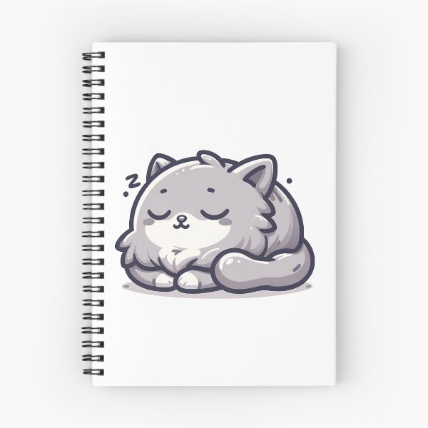 Item preview, Sleeping cat producing zzzs designed and sold by lliiaa1111.