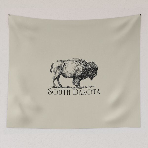 Item preview, South Dakota Buffalo Vintage designed and sold by ashleygus.