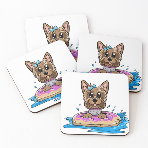 Item preview, Splish Splash Yorkie designed and sold by KayyArkham.