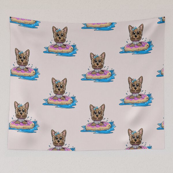 Item preview, Splish Splash Yorkie designed and sold by KayyArkham.