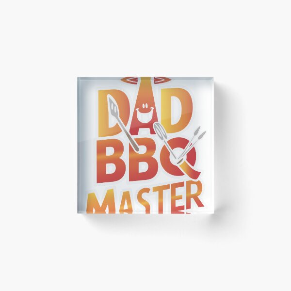 Item preview, Dad BBQ Master designed and sold by RedCircleArt.