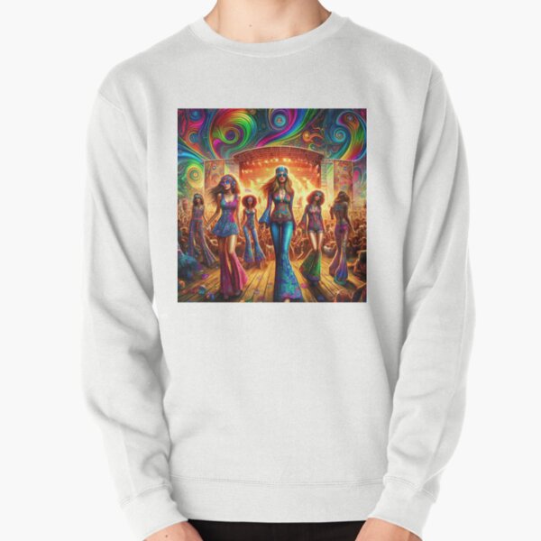 Item preview, Psychedelic Fashion: Retro Style for Unforgettable Music Festivals designed and sold by DarwinDSB.