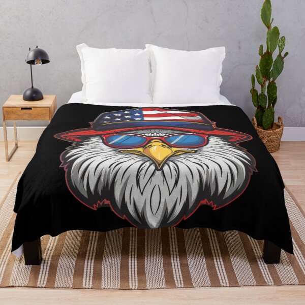 Item preview, Cool American Bald Eagle Wearing Sunglasses and American Flag Hat - American Elections designed and sold by Reichcorp.