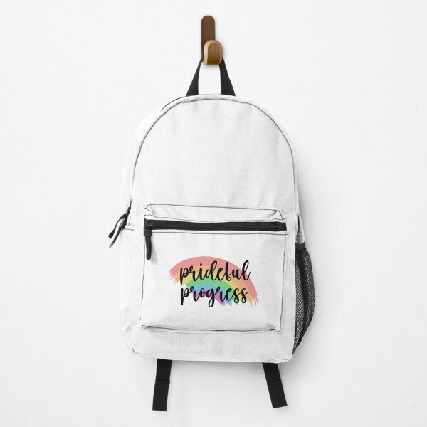 Item preview, Prideful Progress Text Supporting LGBTQ Community designed and sold by FemiBiutti.