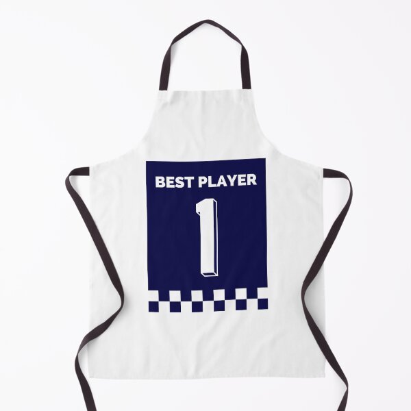 Item preview, Unisex Sports Apparel - 'Best Player 1' blue colour Custom Design designed and sold by Designer-Haven.