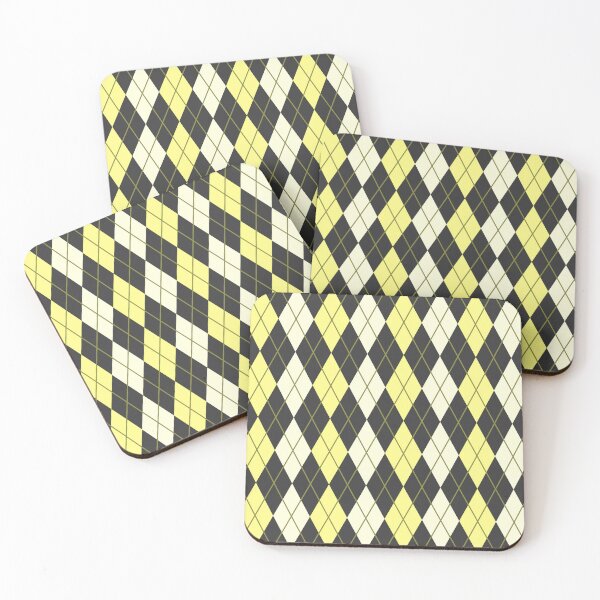 Item preview, Yellow Pastel Argyle Pattern designed and sold by Kpss2564.
