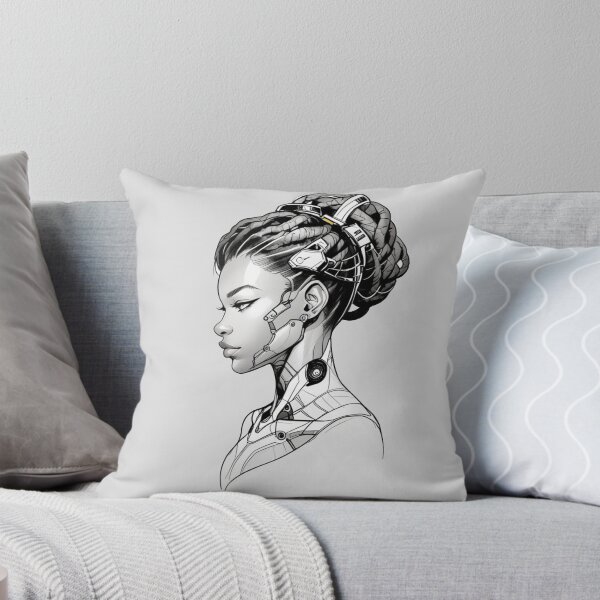 Aperçu de l'œuvre Cyborg Girl créée et vendue par ArtCraftLab.
