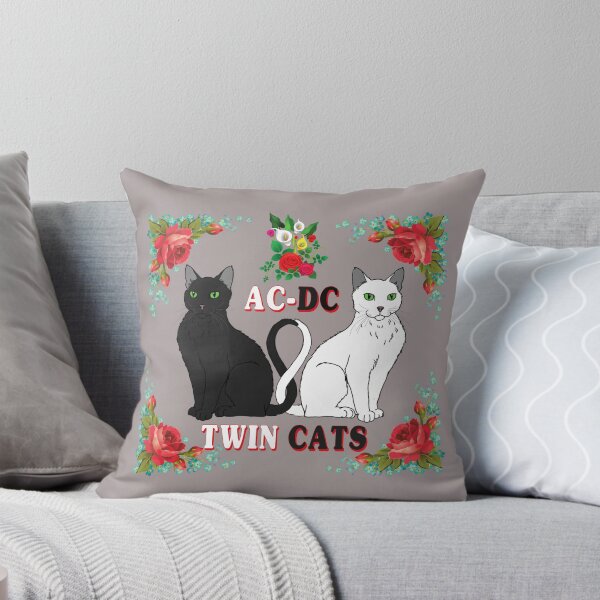 Item preview, Gatos gemelos AC-DC designed and sold by JNgraphictopia.