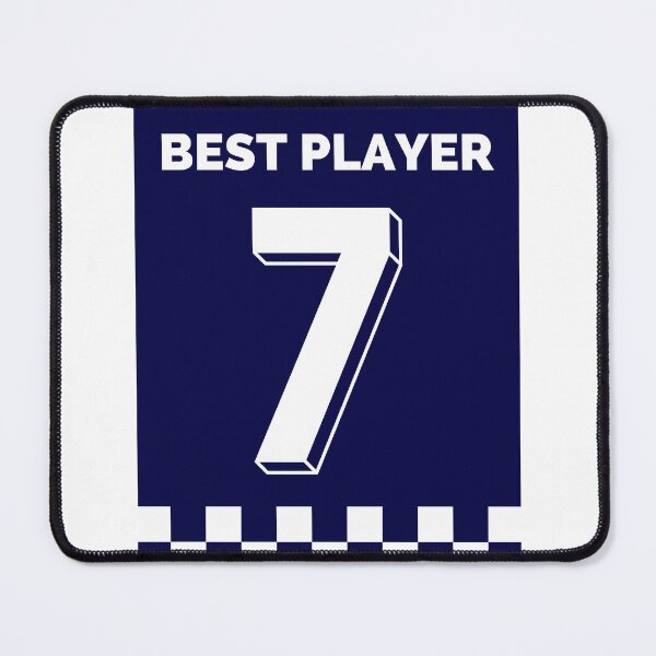 Item preview, Unisex Sports DH Apparel - 'Best Player 7' Blue Colour custom Design designed and sold by Designer-Haven.