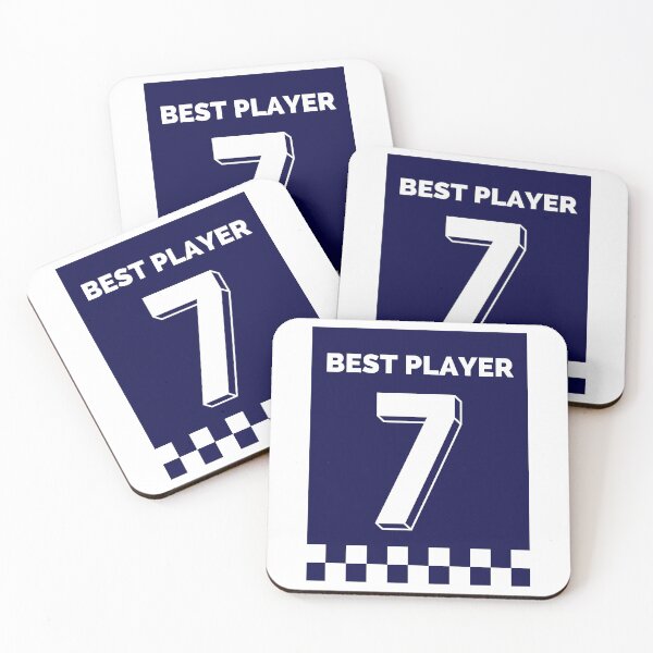 Item preview, Unisex Sports DH Apparel - 'Best Player 7' Blue Colour custom Design designed and sold by Designer-Haven.
