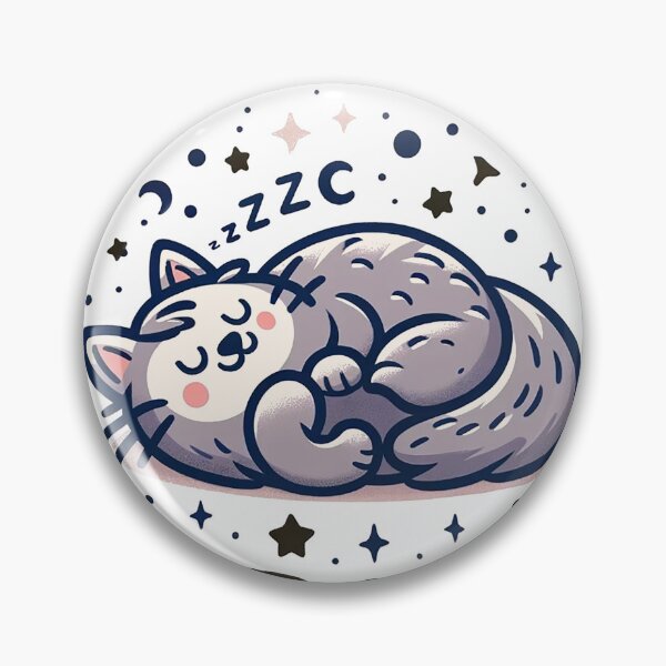 Item preview, Sleeping cat dreaming meowtastic designed and sold by lliiaa1111.