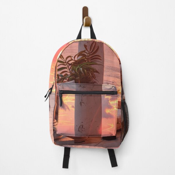 Item preview, Sun Setting Over Ocean From Patio - Travel Agency Romantic Gateways designed and sold by frequent-art.