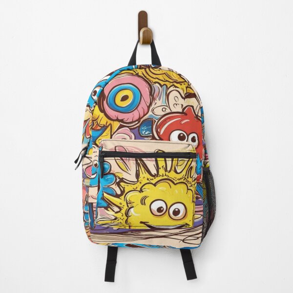 Item preview, Happy and colourful cartoon doodles arts designed and sold by tonyartsgallery.