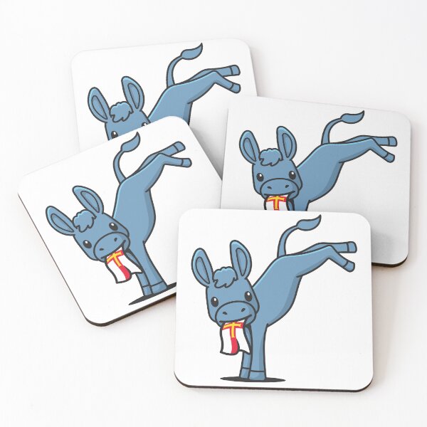 Item preview, Galloping Guernsey donkey designed and sold by CIfungifts.