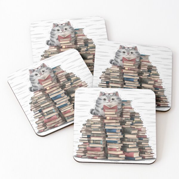 Item preview, Studing cat designed and sold by Bommer-design.