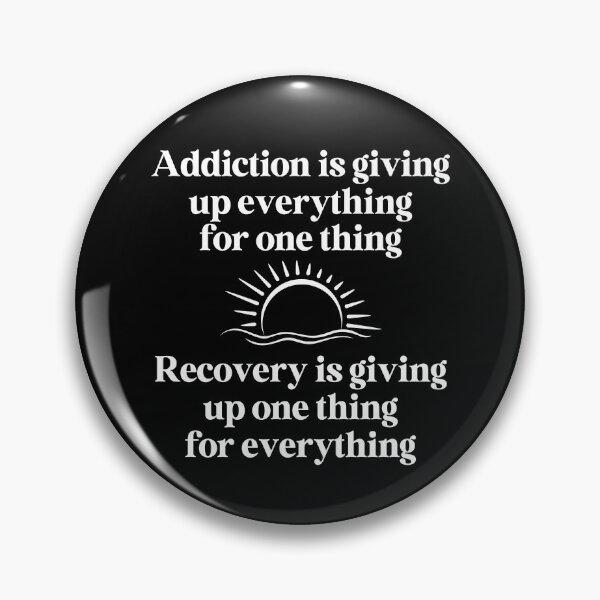 Item preview, Copy of Addiction Is Giving Up Everything for One Thing, Recovery is Giving Up One Thing for Everything designed and sold by Travelslightly.