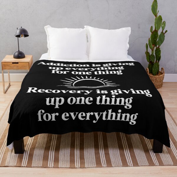 Item preview, Copy of Addiction Is Giving Up Everything for One Thing, Recovery is Giving Up One Thing for Everything designed and sold by Travelslightly.