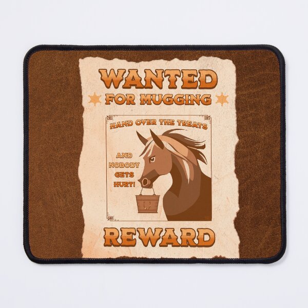 Item preview, Reward Wanted For Mugging Funny Horse Design designed and sold by Debbie Schulte.