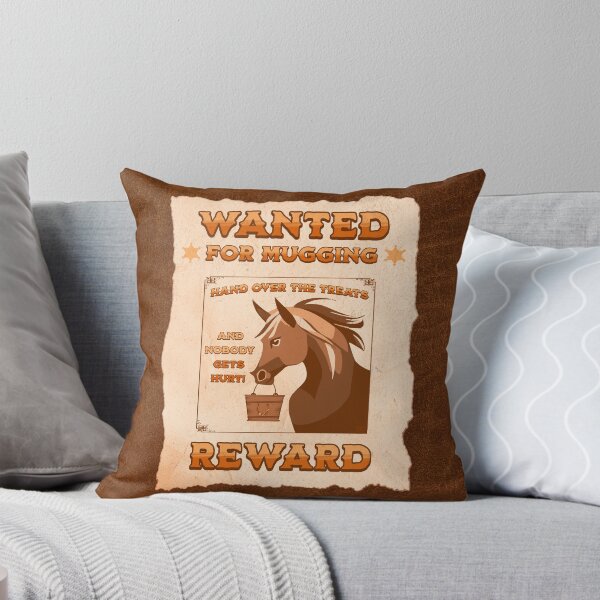 Item preview, Reward Wanted For Mugging Funny Horse Design designed and sold by Debbie Schulte.