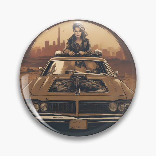 Item preview, Vintage Car and Woman 2 designed and sold by DrawingAndText.