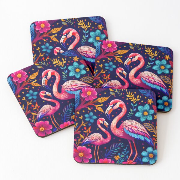 Item preview, Two Flamingo's designed and sold by rainsdesigns.