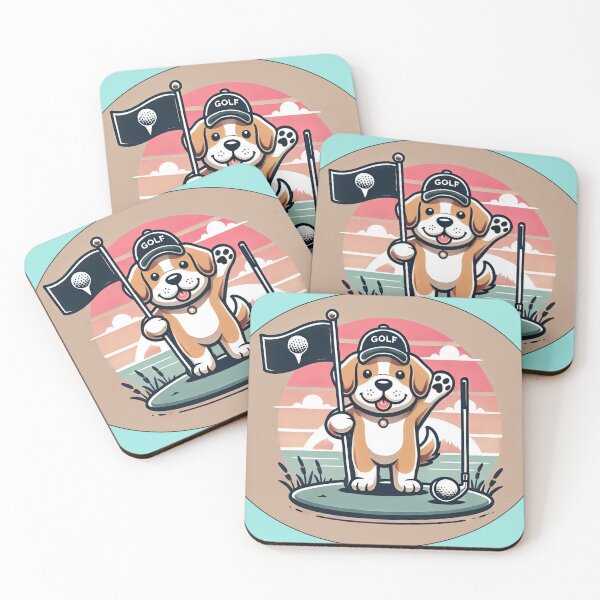 Item preview, Cute Golf Dog designed and sold by wassi3.