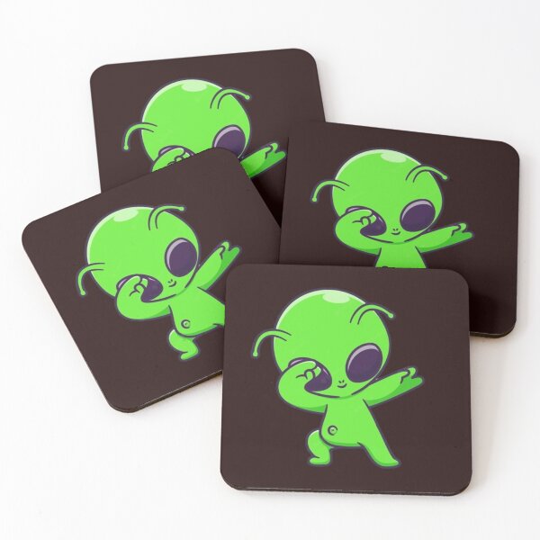 Item preview, The baby of the space in a strange shape with round eyes. designed and sold by painting23.