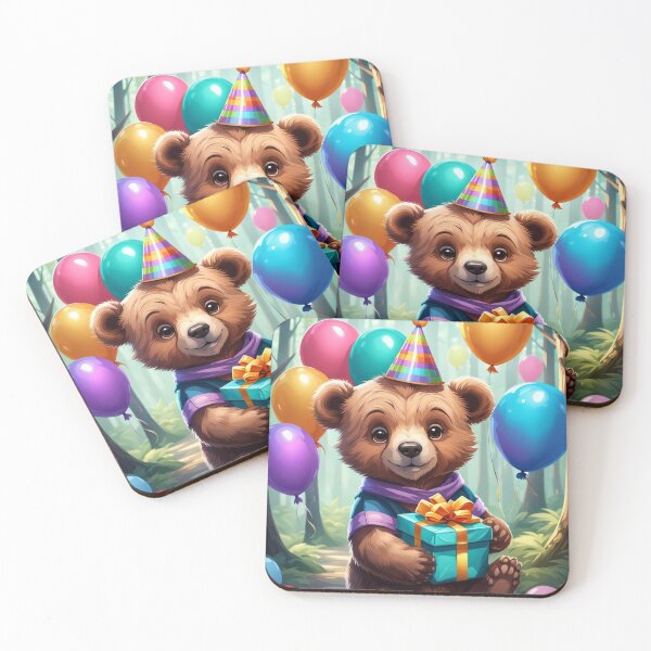 Item preview, Bear Balloons Birthday designed and sold by Jbl55.