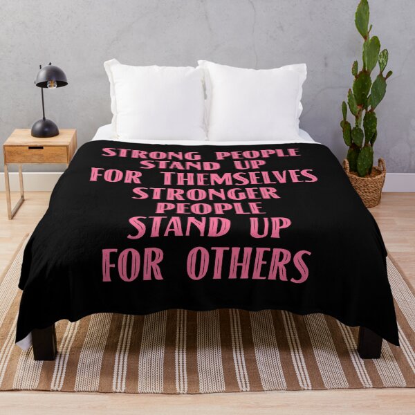Item preview, Strong people stand up for themselves Strong people stand up for others designed and sold by BritySpear.