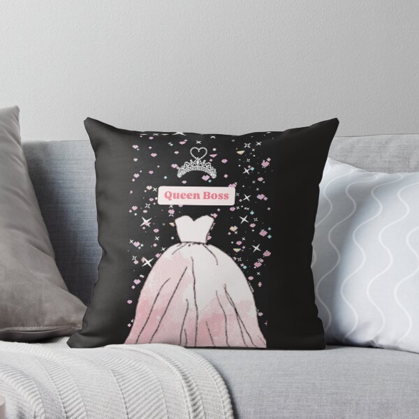 Item preview, iarthappy to be queen boss designed and sold by tracey jacobson.