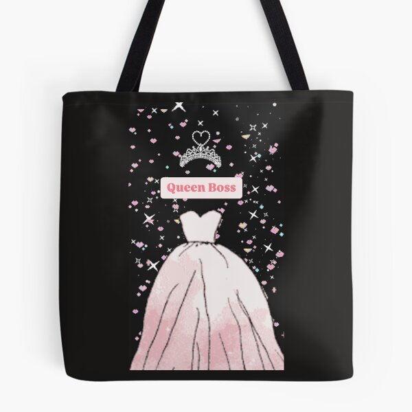 Item preview, iarthappy to be queen boss designed and sold by tracey jacobson.