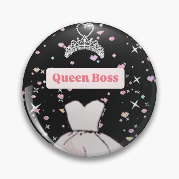 Item preview, iarthappy to be queen boss designed and sold by tracey jacobson.