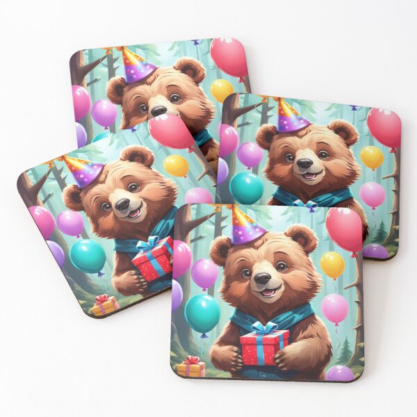 Item preview, Bear Balloons Birthday designed and sold by Jbl55.