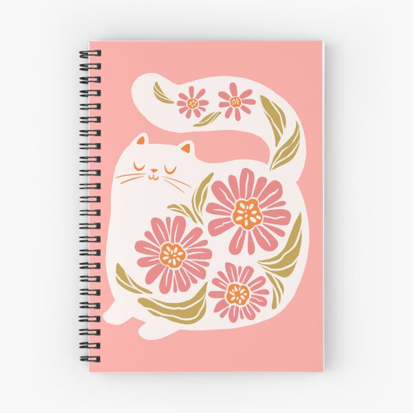 Item preview, Pink Orange Boho Cat designed and sold by michelledraws.