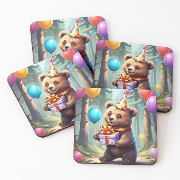 Item preview, Bear Balloons Birthday designed and sold by Jbl55.