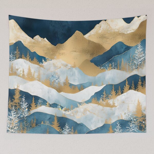 Item preview, Snowy Mountain Tops designed and sold by Northern-Lights.