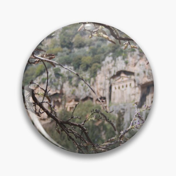 Item preview, Wisteria Buds Surrounding the Lycian Tombs Dalyan designed and sold by taiche.
