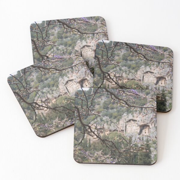 Item preview, Wisteria Buds Surrounding the Lycian Tombs Dalyan designed and sold by taiche.