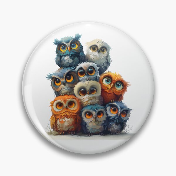 Item preview, Happy owl's designed and sold by Foxxys.