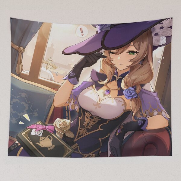 Item preview, Genshin Impact - Lisa Official Birthday Artwork 2024 designed and sold by Krimsy.